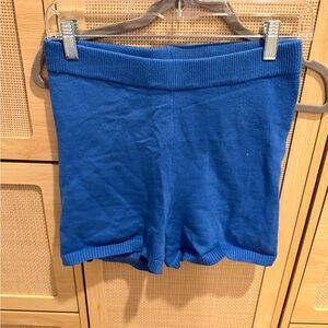 Princess Polly Cobalt Blue Knit Shorts